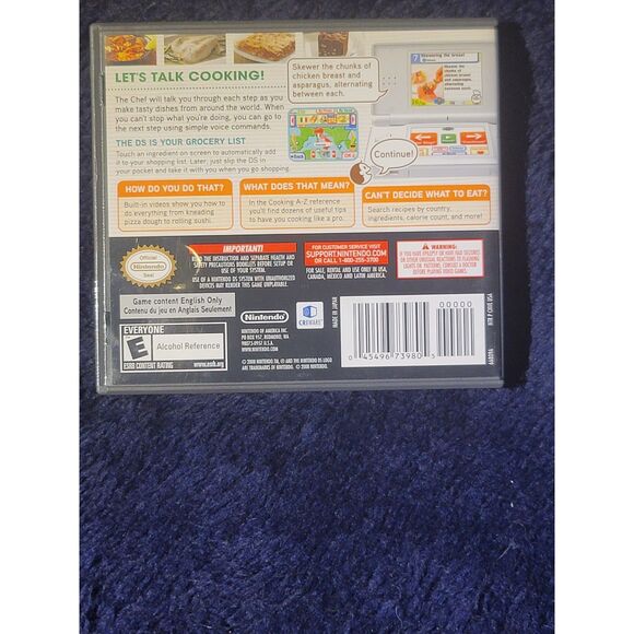 Personal Trainer: Cooking for Nintendo DS, 2DS & 3DS - Picture 2 of 4